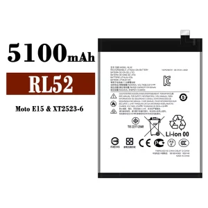 정품 배터리 RL52 스마트폰 Motorola E15