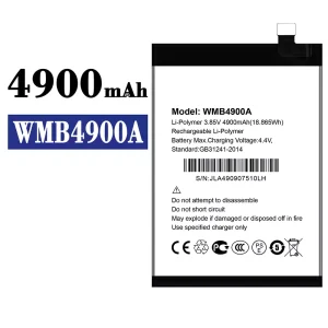 정품 배터리 WMB4900A 스마트폰 WALTON