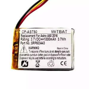 헤드폰 배터리 Astro A50,Astro A20,Astro A38,HyperX Cloud Core Wireless