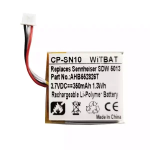 헤드폰 배터리 Sennheiser SDW 5013,SDW5014,SDW 5015,SDW 5016
