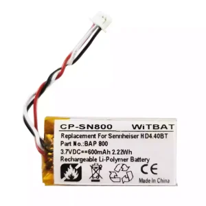 헤드폰 배터리 Sennheiser BAP 800,AHB571935PCT-03