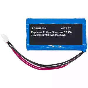 스피커 배터리 Philips ShoqBox SB500