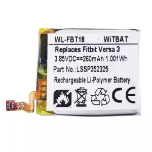 정품 배터리 Fitbit Versa 3,LSSP352325