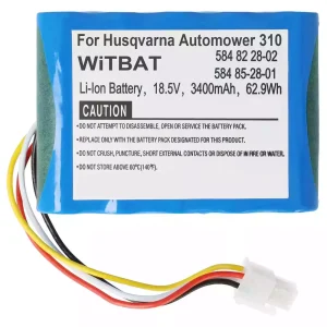 정품 배터리 Husqvarna 5848228-01,5848228-02,5848528-01,5895862-01
