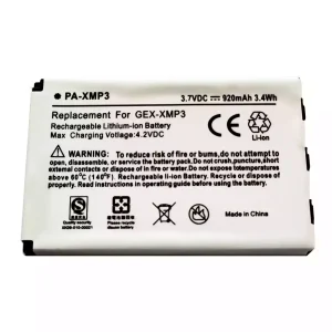 정품 배터리 Pioneer GEX-XMP3,Sirius XM XMP3,XM-6900-0004-00,990552