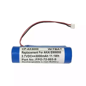 정품 배터리 AKAI EWI 5000,FPO-72-003-S