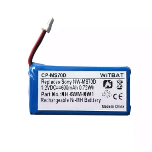 정품 배터리 [소니] SONY Walkman NW-MS70D,NW-MS90D,NH-6WM-NW1