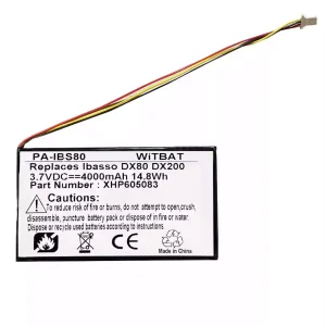 정품 배터리 Ibasso DX80,DX120,DX200,DX220,XHP605083