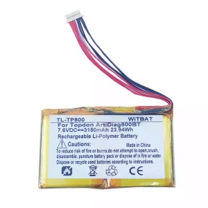 정품 배터리 Topdon ArtiDiag800BT,PC944755-2S1P